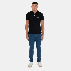 Jeans*Peaceful Hooligan Mens Straight Slim Fit Denim Jeans in Blue