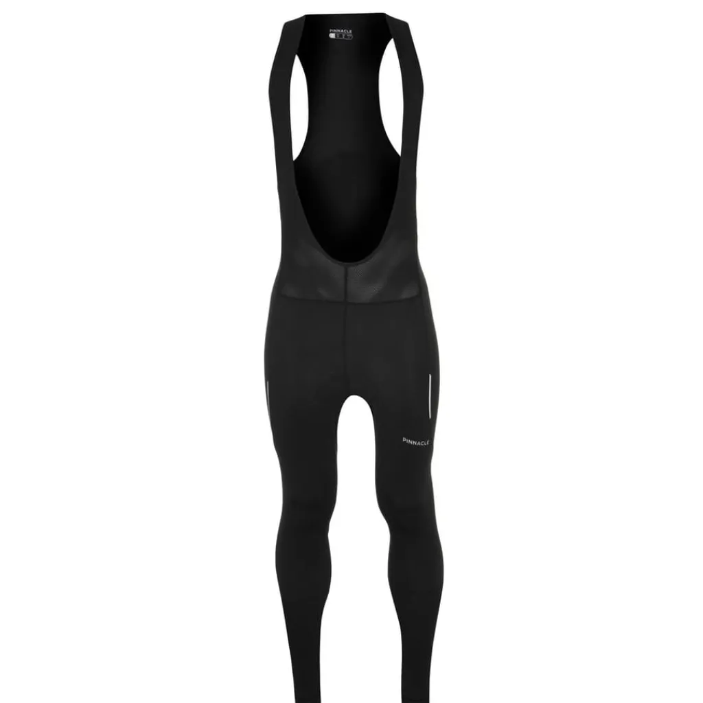 Fitness And Gym Pants*Pinnacle Mens Performance Bib Tights in Black