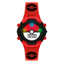 Jewellery-Watches*Pokemon Flashing Watch Red in Red