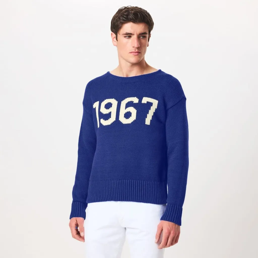 Knitwear*Polo Ralph Lauren 1967 Crwknit in Blue
