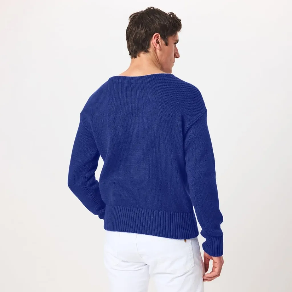 Knitwear*Polo Ralph Lauren 1967 Crwknit in Blue