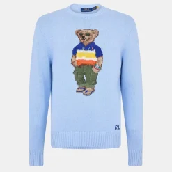 Knitwear*Polo Ralph Lauren Holidybear Knit in Blue