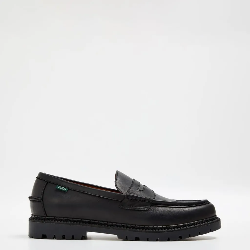 Shoes*Polo Ralph Lauren Jett Penny Sn52 in Black