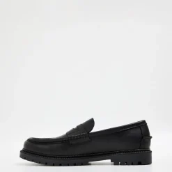 Shoes*Polo Ralph Lauren Jett Penny Sn52 in Black