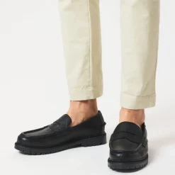 Shoes*Polo Ralph Lauren Jett Penny Sn52 in Black