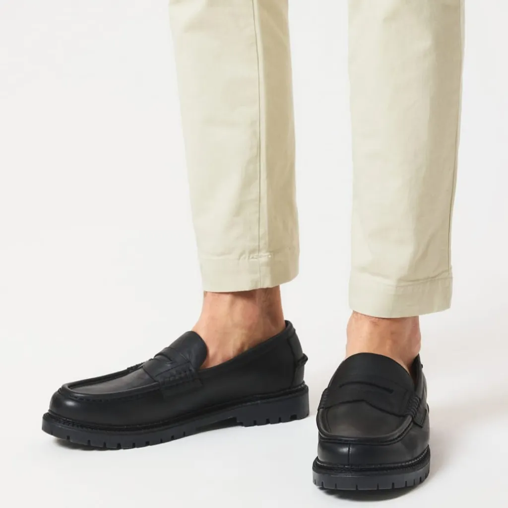 Shoes*Polo Ralph Lauren Jett Penny Sn52 in Black