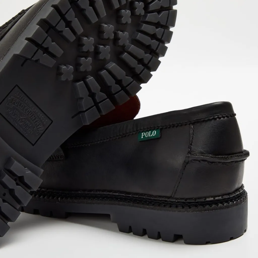 Shoes*Polo Ralph Lauren Jett Penny Sn52 in Black