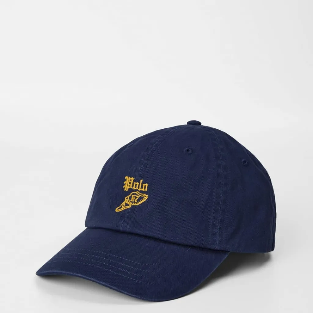 Caps-Hats*Polo Ralph Lauren Logo Cap in Blue