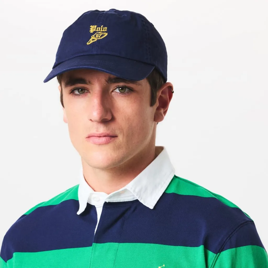 Caps-Hats*Polo Ralph Lauren Logo Cap in Blue