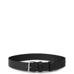 Belts*Polo Ralph Lauren Logo Patch Belt in Black