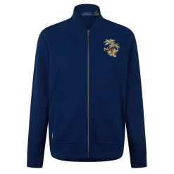 Tracksuits*Polo Ralph Lauren Mock Neck Bomber Jacket in Blue