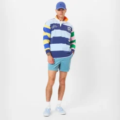 Polo Shirts*Polo Ralph Lauren Multistrp Rugby in Blue