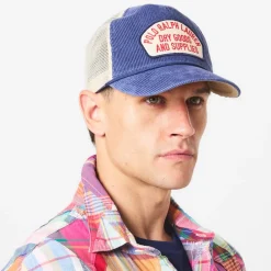 Caps-Hats*Polo Ralph Lauren Trucker Cap in Blue