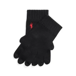 Gloves-Scarves-Umbrellas*Polo Ralph Lauren Wool Gloves in Black