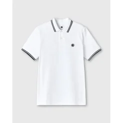 Polo Shirts*Pretty Green Barton Regular Fit Short Sleeve Shirt in White