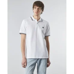 Polo Shirts*Pretty Green Barton Regular Fit Short Sleeve Shirt in White