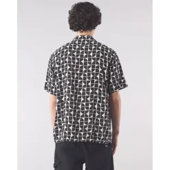 Shirts*Pretty Green Bauhaus Cuban Col in Black