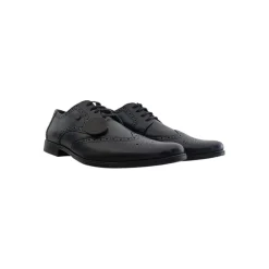 Shoes*Pretty Green Brogue in Black