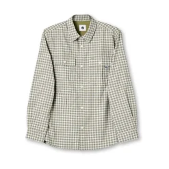 Shirts*Pretty Green Check Shirt in Green