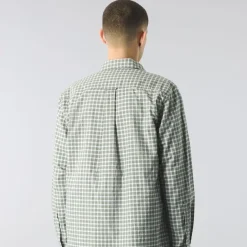 Shirts*Pretty Green Check Shirt in Green