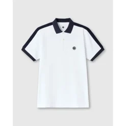 Polo Shirts*Pretty Green Denton Regular Fit Short Sleeve Shirt in White