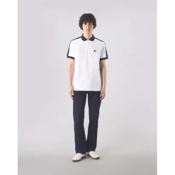 Polo Shirts*Pretty Green Denton Regular Fit Short Sleeve Shirt in White