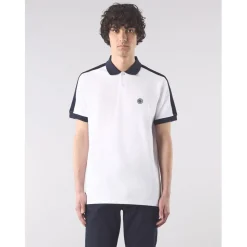 Polo Shirts*Pretty Green Denton Regular Fit Short Sleeve Shirt in White