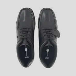 Shoes*Pretty Green Harrow Lace sn in Black