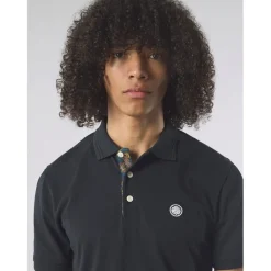 Polo Shirts*Pretty Green House Paisplkt po in Black