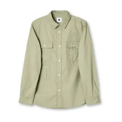 Shirts*Pretty Green Long Sleeve Shirt in Green