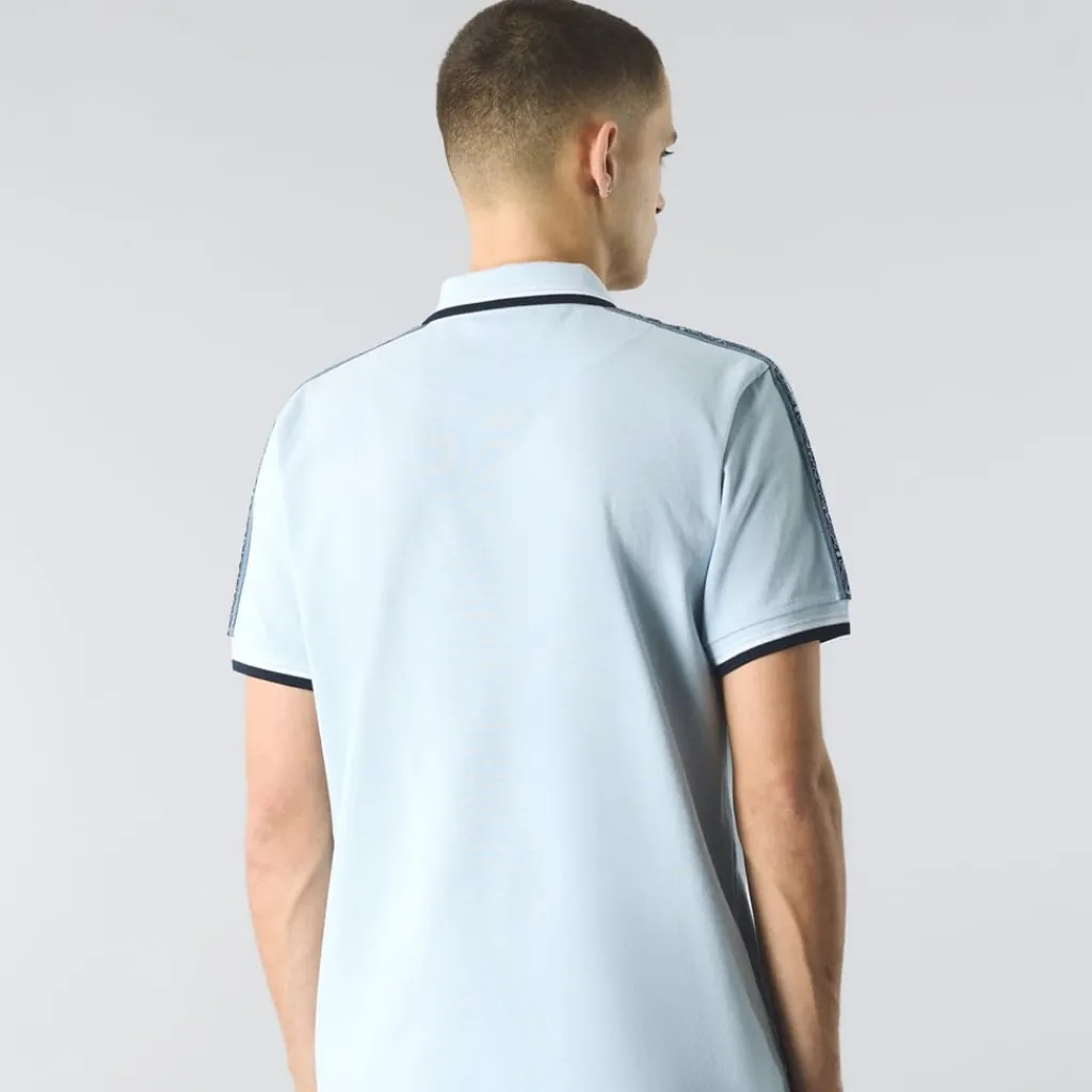 Polo Shirts*Pretty Green Regular Fit Short Sleeve Shirt in Blue