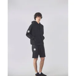 Hoodies*Pretty Green Stamford Hoody Sn52 in Black