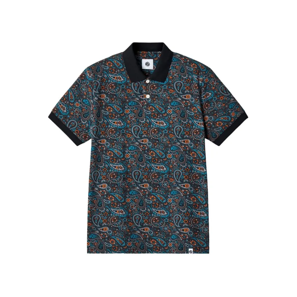 Polo Shirts*Pretty Green Wonderwll Paispol Regular Fit Shirt in Grey