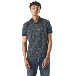 Polo Shirts*Pretty Green Wonderwll Paispol Regular Fit Shirt in Grey