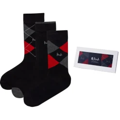 Underwear And Socks*pringle 3pckgiftboxs in Black