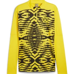 Fitness And Gymwear*Puma Borussia Dortmund Pre Match Drill Top 2024 2025 Adults in Yellow