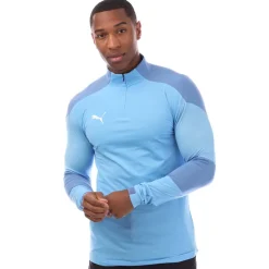 Fitness And Gym Tops|Fitness And Gymwear*Puma Final Training 1/4 Zip Top in Blue