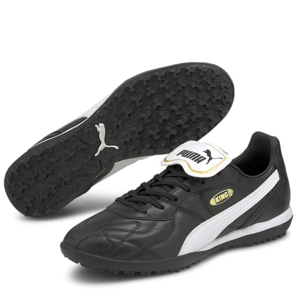 Football Boots*Puma King Cup Tt Astro Turf Football Boots in Black