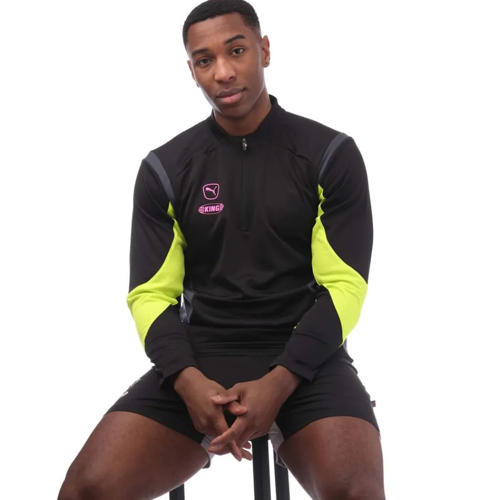 Sweatshirts*Puma King Pro 1/4 Zip Top in Black