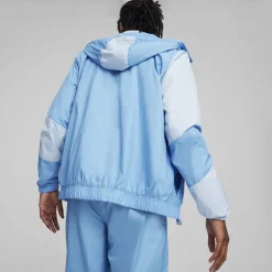 Tracksuits*Puma Manchester City Pre Match Woven Jacket Adults in Blue