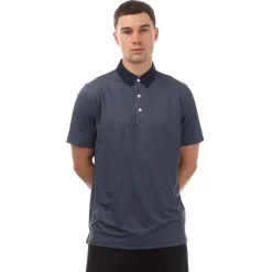 Shirts*Puma Mattr Circular Polo Shirt in Navy