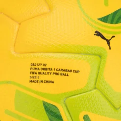 Assorted*Puma Orbita Caraboa Cup Football in Yellow