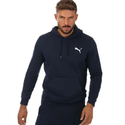 Fitness And Gymwear|Assorted*Puma Small Logo Hooded Sweat in Navy