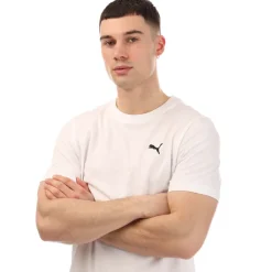 T-Shirts And Vests*Puma Small Logo T-Shirt in White