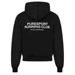 Fitness And Gymwear*Puresport Running Club Hoodie in Black