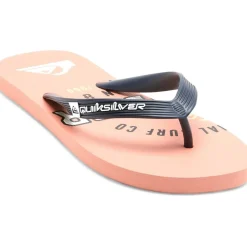 Beach Shoes*Quiksilver Java Flip Flops in White