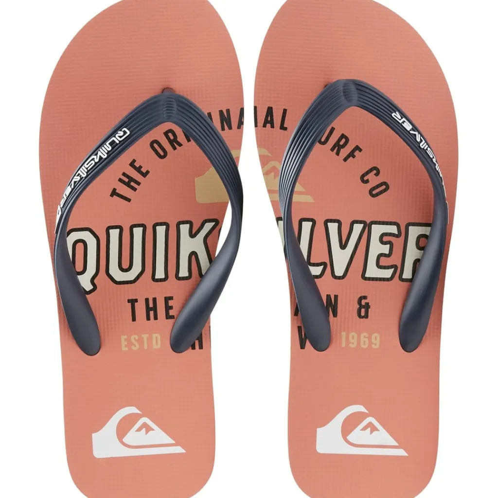 Beach Shoes*Quiksilver Java Flip Flops in White