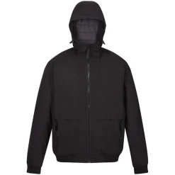 Coats And Jackets*Regatta Renly Waterproof Hooded Jacket in Black