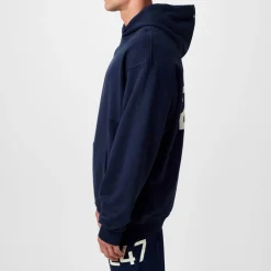 Fitness And Gym Tops*Represent 247 247 Oversized Hoodie in Blue