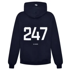 Fitness And Gym Tops*Represent 247 247 Oversized Hoodie in Blue